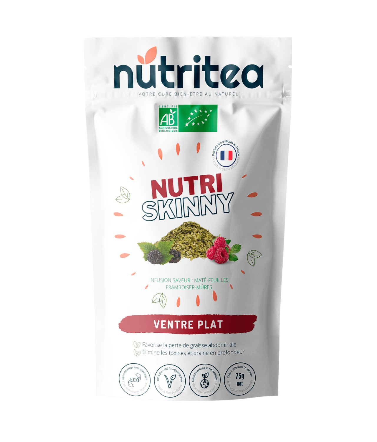 NutriSkinny-Organic slimming tea flat stomach with mate
