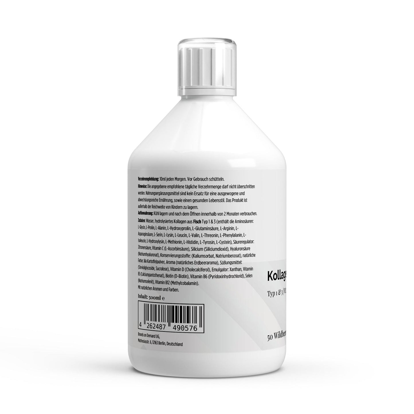 PureVibe – Kollagen Marine Plus+ | Collagène Marin Type I & III, Acide Hyaluronique & Complexe Vitaminé – Beauté, Peau, Cheveux, Ongles