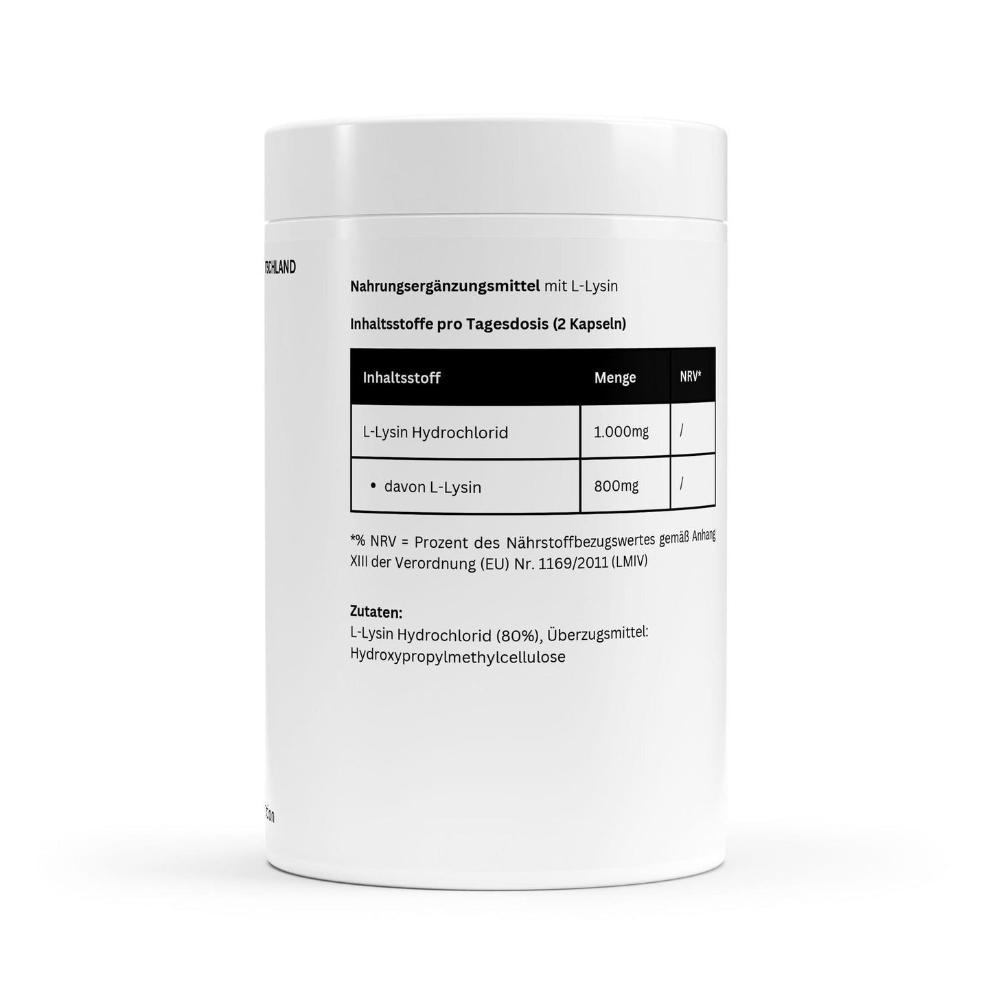 PureVibe L-Lysine – Immunité, Peau, Muscles & Énergie naturelle