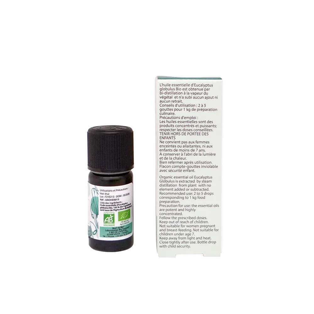 Huile essentielle Eucalyptus globulus Certifiée Bio-1