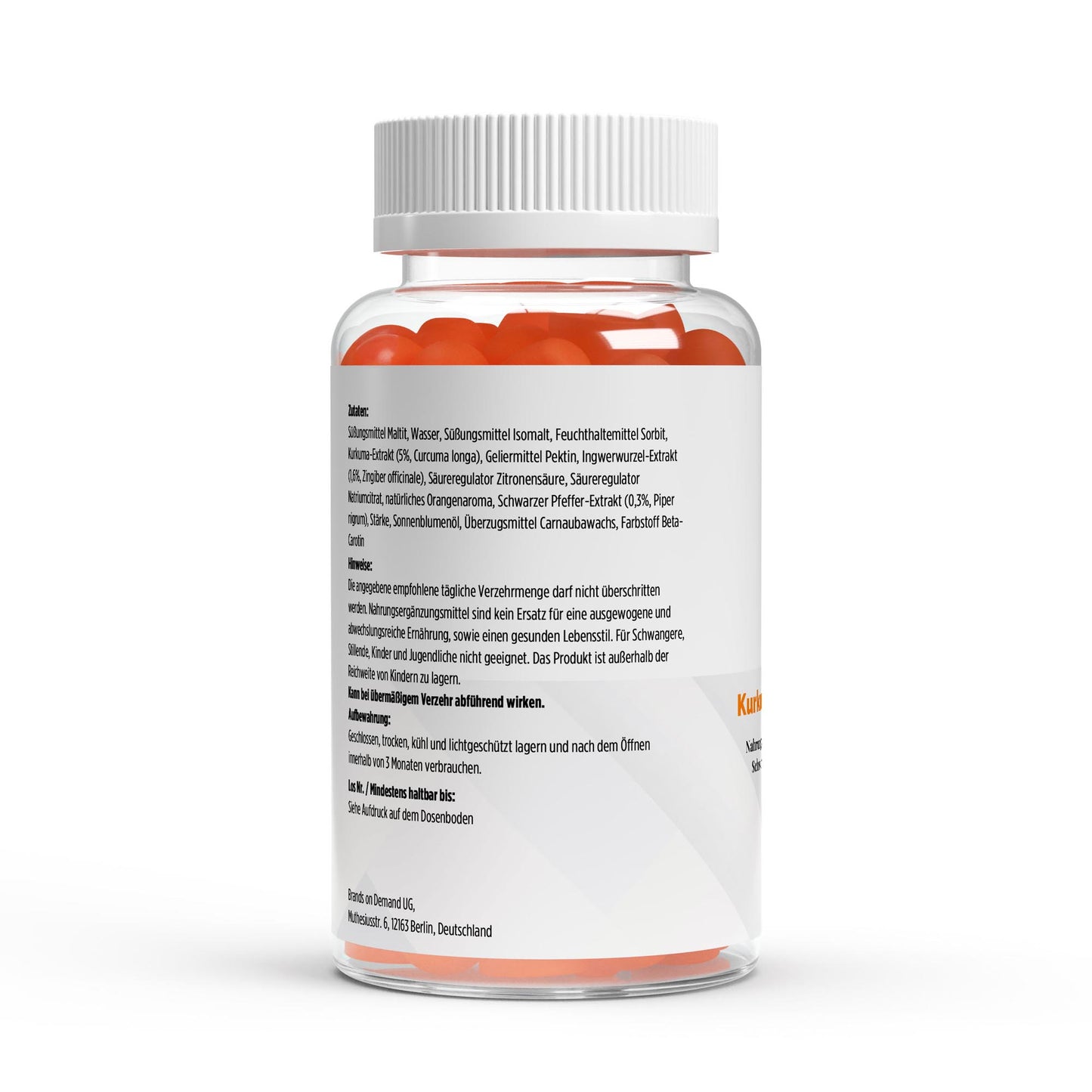 PureVibe – Gummies Curcuma, Gingembre & Poivre Noir – Vitalité, Digestion & Immunité
