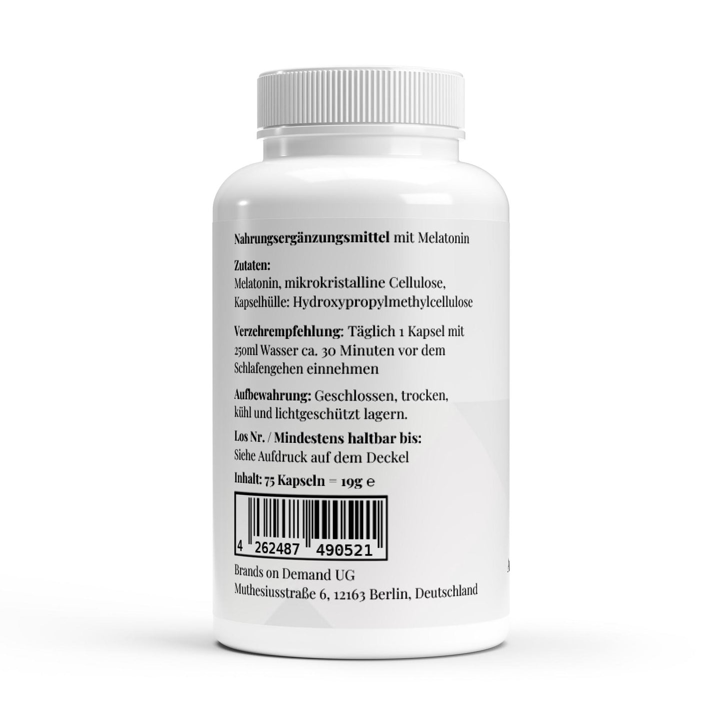 PureVibe® Mélatonine – Sommeil Réparateur & Naturel