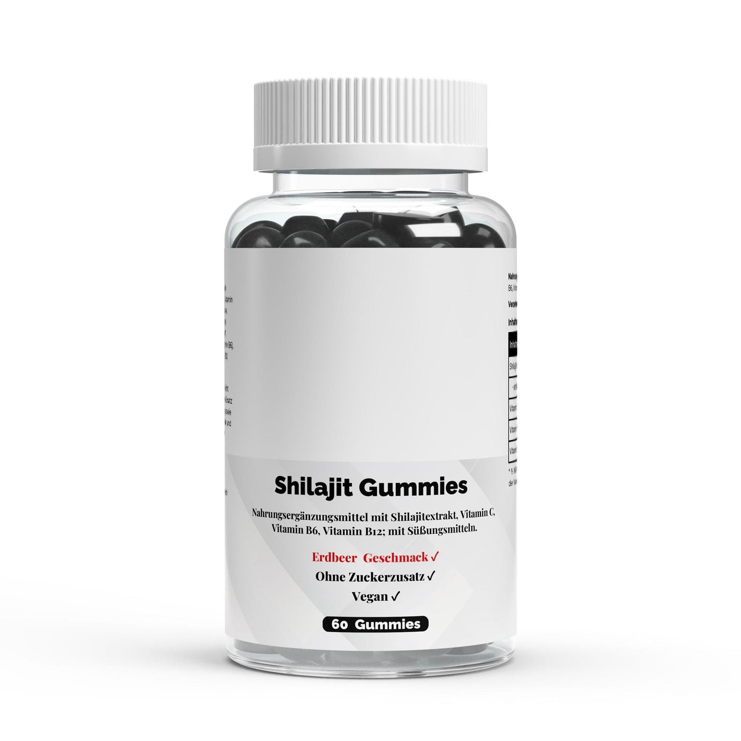 PureVibe – Shilajit Gummies avec Vitamines C, B6 & B12 – Énergie, Vitalité & Équilibre Naturel