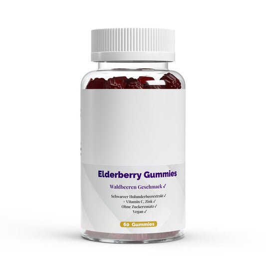 PureVibe – Gummies Sureau, Vitamine C & Zinc | Immunité & Vitalité Naturelle