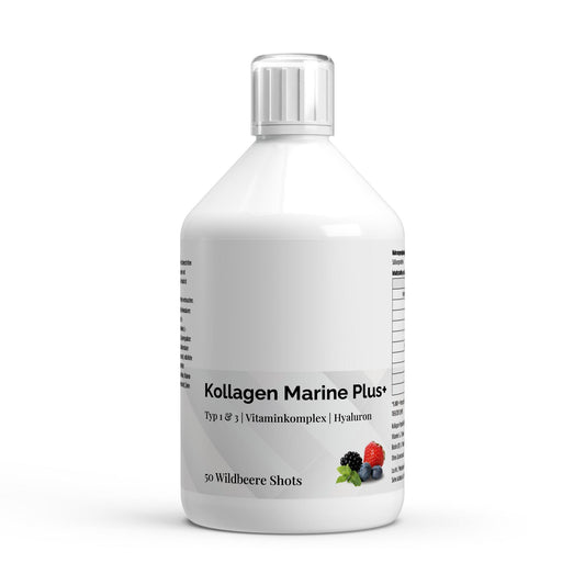 PureVibe – Kollagen Marine Plus+ | Collagène Marin Type I & III, Acide Hyaluronique & Complexe Vitaminé – Beauté, Peau, Cheveux, Ongles