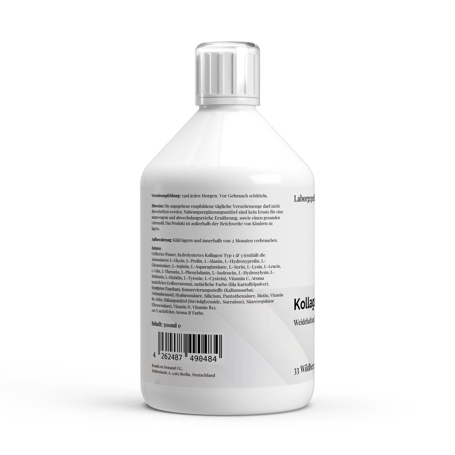 PureVibe – Kollagen Vital PLUS+ | Collagène Bovin, Acide Hyaluronique & Complexe Vitaminé – Peau, Cheveux, Ongles & Vitalité