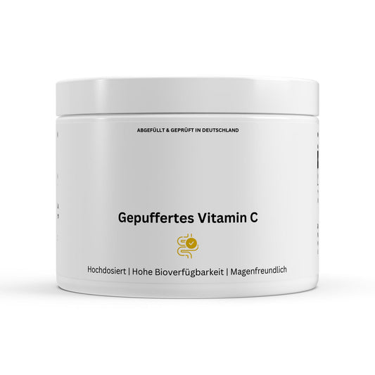 Vitamine C Tamponnée PureVibe – Haute biodisponibilité & douce pour l’estomac
